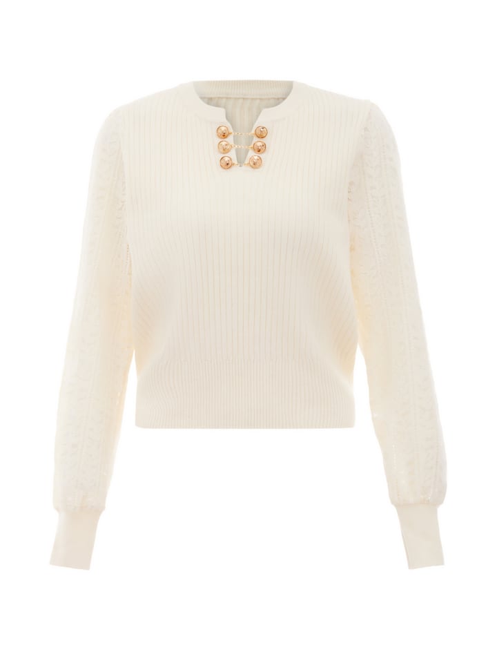 Женский свитер в цвете кремовый faina
Женский свитер в цвете кремовый faina