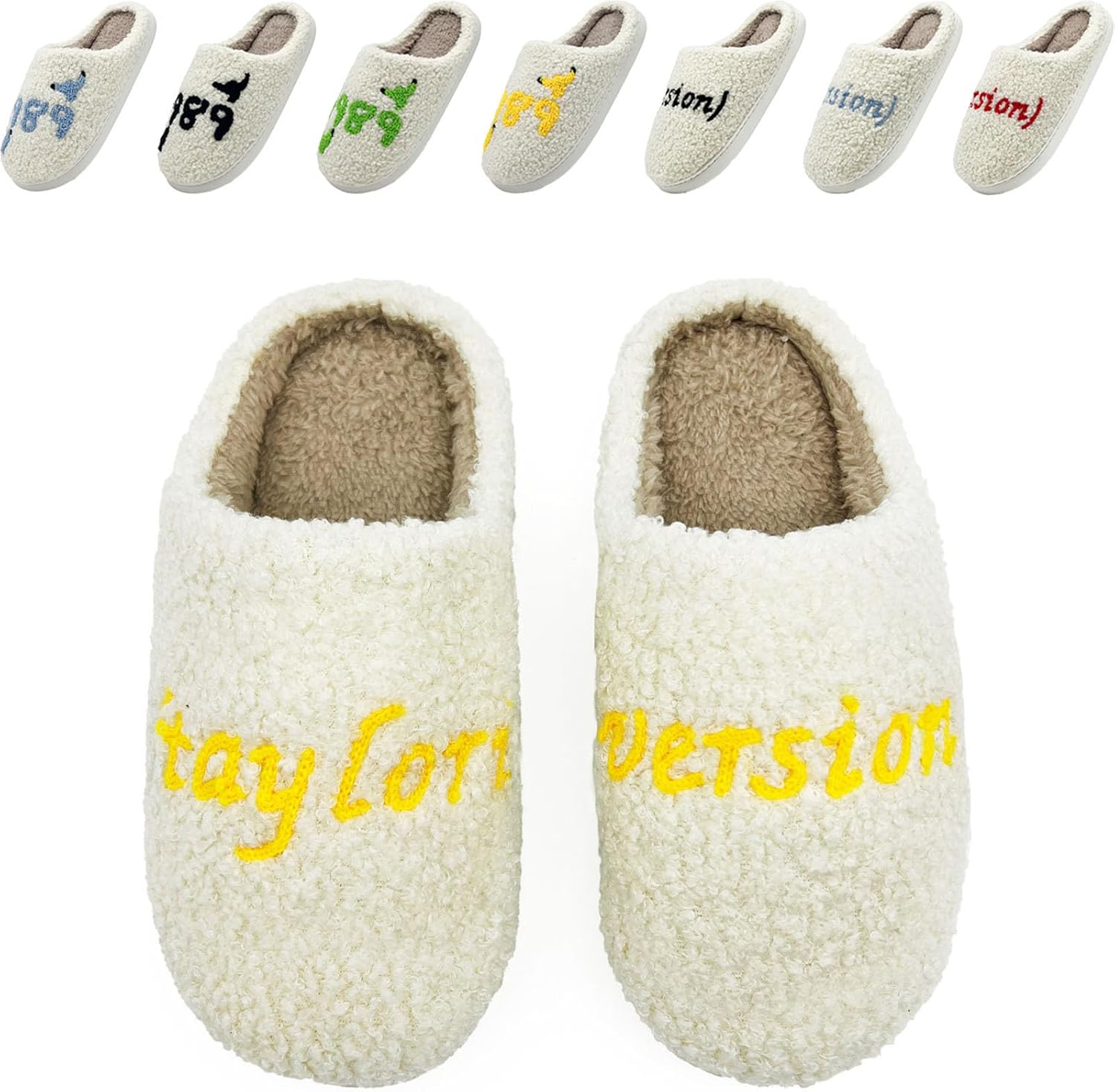 Тапочки Taylors для женщин и мужчин, удобные домашние тапочки для девушек, подарок на день рождения для женщин, милые домашние тапочки, теплые пушистые тапочки с памятью формы Yidyejk, Taylors Yellow
Тапочки Taylors для женщин и мужчин, удобные домашние тапочки для девушек, подарок на день рождения для женщин, милые домашние тапочки, теплые пушистые тапочки с памятью формы Yidyejk, Taylors Yellow