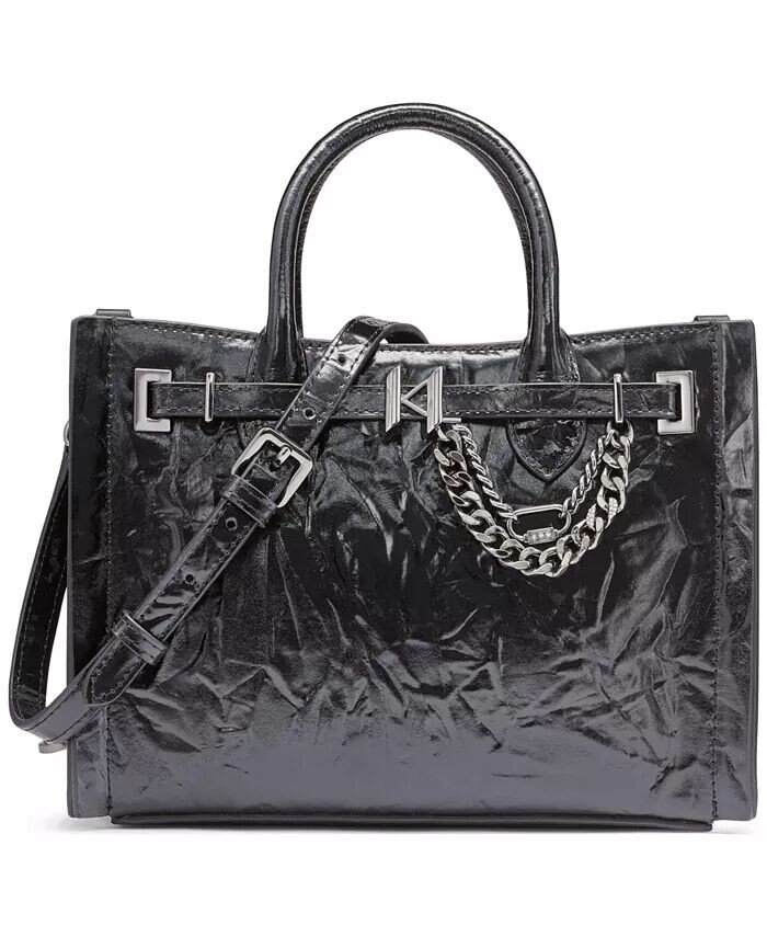 Кожаная сумка через плечо вишнёвого цвета Karl Lagerfeld Paris, черный
Кожаная сумка через плечо вишнёвого цвета Karl Lagerfeld Paris, черный