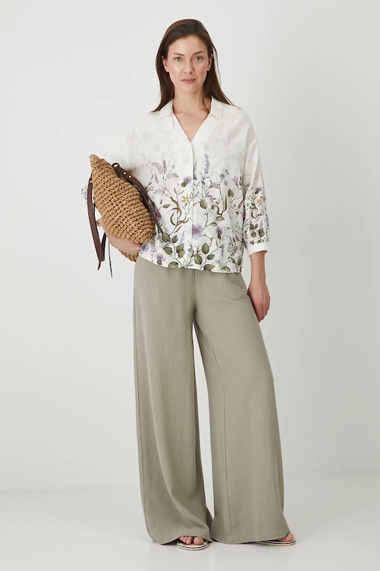 Блузка с добавлением льна Medicine, бежевый
Блузка с добавлением льна Medicine, бежевый