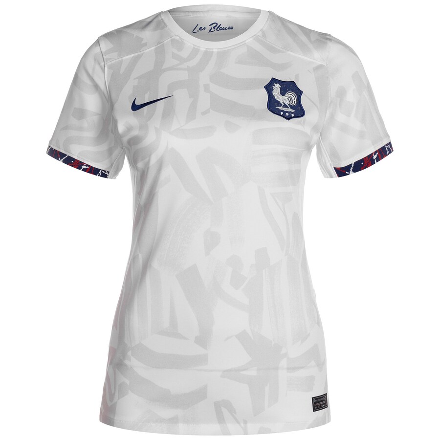Джерси NIKE Frankreich Away Stadium WM 2023, натуральный белый
Джерси NIKE Frankreich Away Stadium WM 2023, натуральный белый