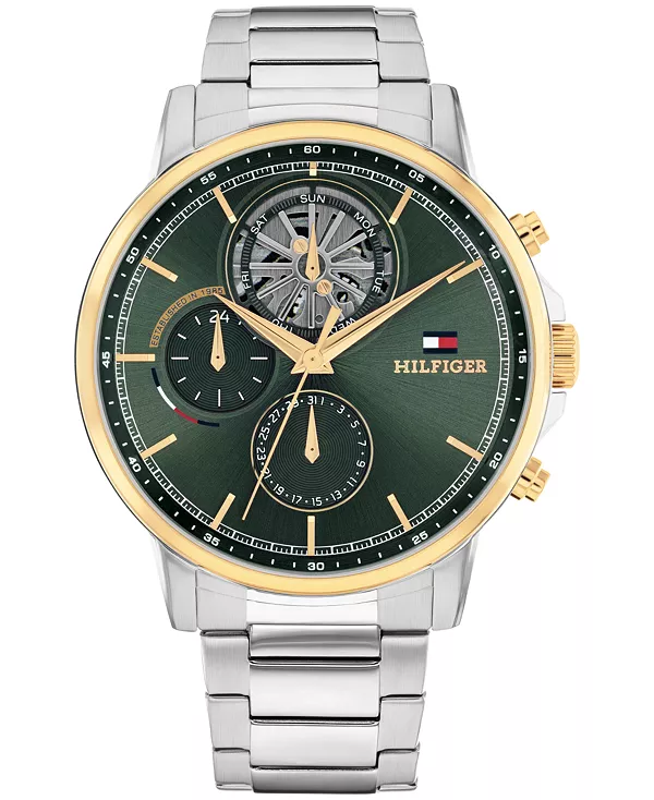 Мужские многофункциональные часы с браслетом из нержавеющей стали серебристого тона, 44 мм Tommy Hilfiger, silver
Мужские многофункциональные часы с браслетом из нержавеющей стали серебристого тона, 44 мм Tommy Hilfiger, silver