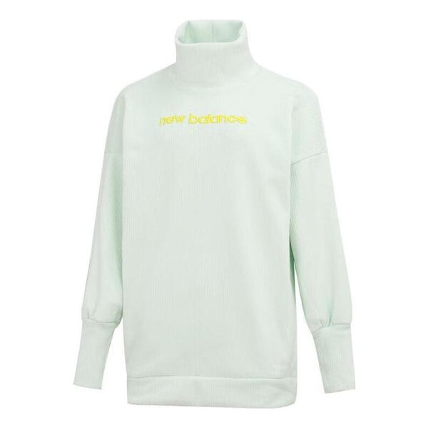 Свитер с высоким воротником пуловер New Balance, зеленый
Свитер с высоким воротником пуловер New Balance, зеленый