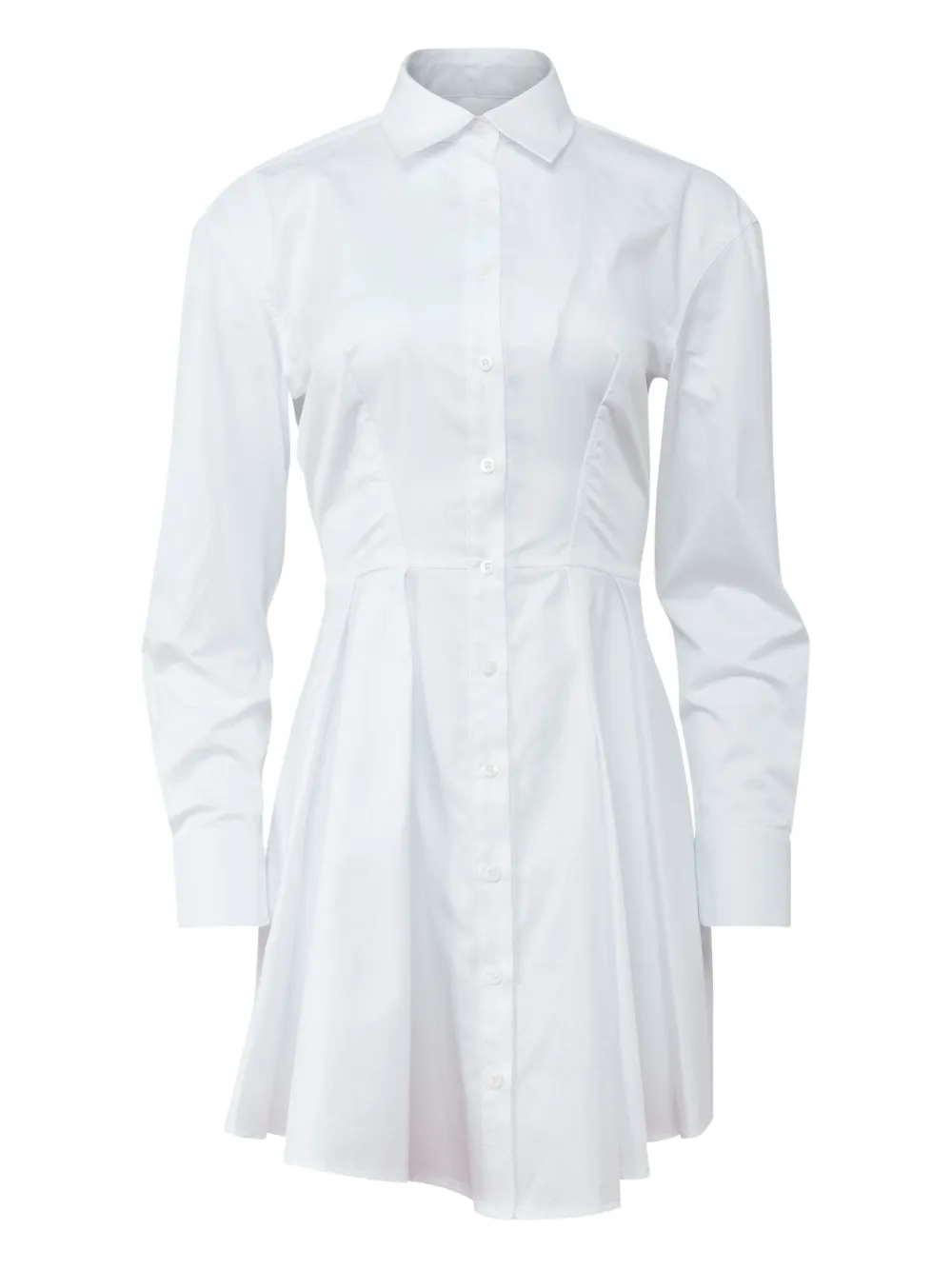 Поплиновое платье-рубашка длины мини Fleur Du Mal, белый
Поплиновое платье-рубашка длины мини Fleur Du Mal, белый