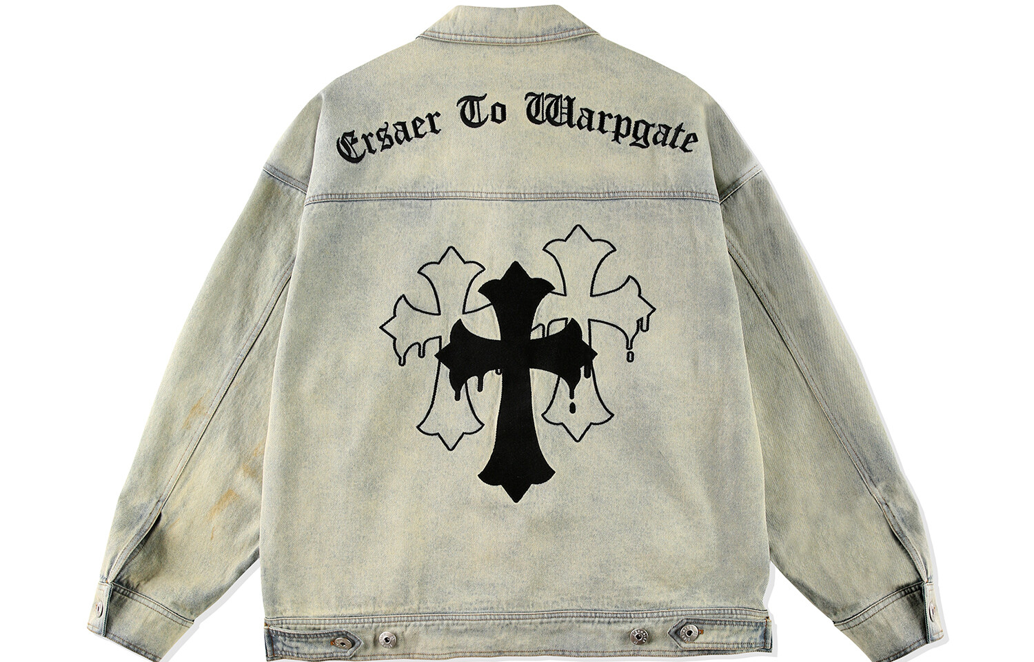 Джинсовая куртка унисекс ER, Винтажный синий
Джинсовая куртка унисекс ER, Винтажный синий