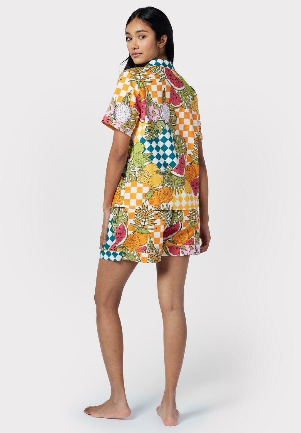 Комплект ночного белья FRUIT CHECKERBOARD PRINT SHORT Chelsea Peers, разноцветный
Комплект ночного белья FRUIT CHECKERBOARD PRINT SHORT Chelsea Peers, разноцветный