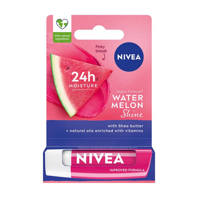 Карандаш для губ арбузный Nivea, 5,5 мл
Карандаш для губ арбузный Nivea, 5,5 мл