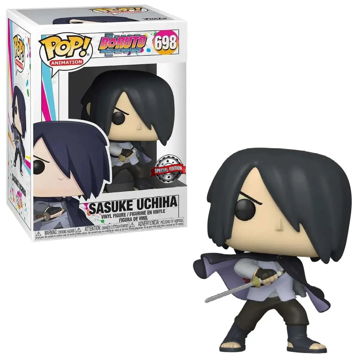 Funko POP Boruto 698 Саске Учиха, специальное издание Funko POP!
Funko POP Boruto 698 Саске Учиха, специальное издание Funko POP!