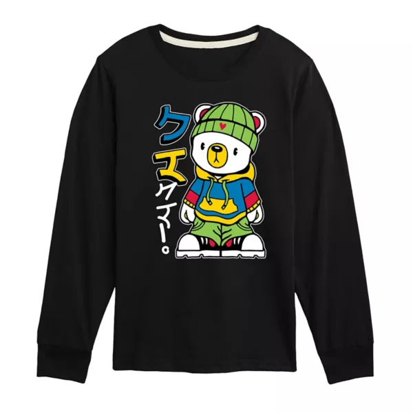 Мужская уличная футболка Kuma с длинным рукавом и принтом Licensed Character, черный
Мужская уличная футболка Kuma с длинным рукавом и принтом Licensed Character, черный