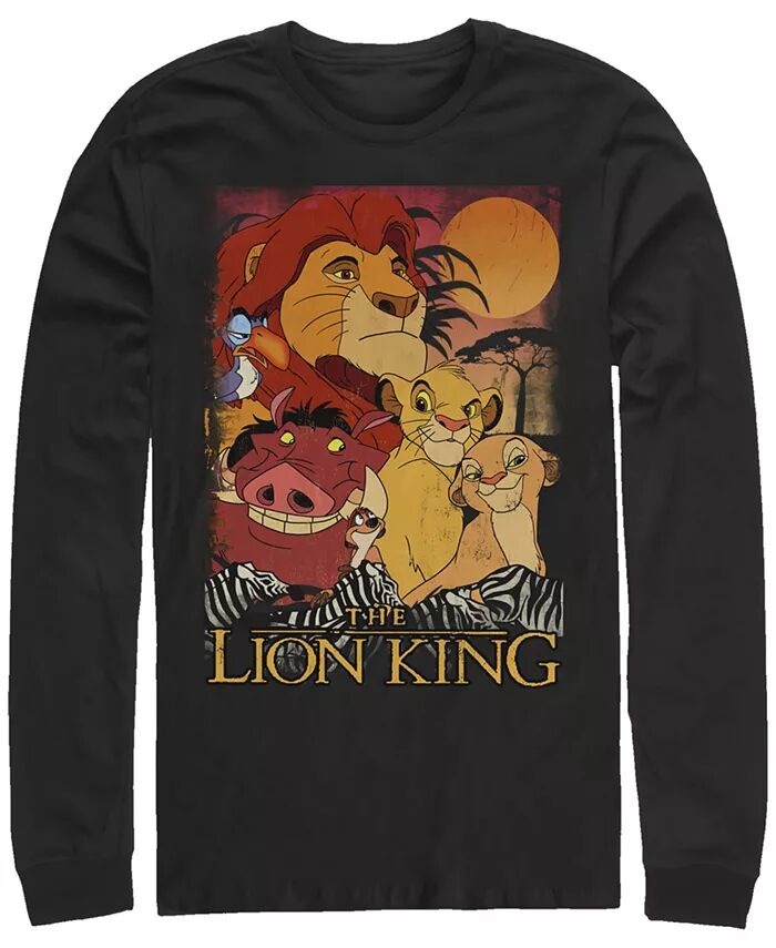 Футболка с длинным рукавом для мужчин Disney Lion King Happy Group Shot Sunset Fifth Sun, синий
Футболка с длинным рукавом для мужчин Disney Lion King Happy Group Shot Sunset Fifth Sun, синий