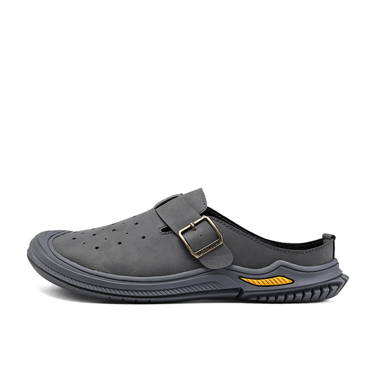 Мужские сандалии с закрытым носком, устойчивые к истиранию Mulinsen, Gray
Мужские сандалии с закрытым носком, устойчивые к истиранию Mulinsen, Gray