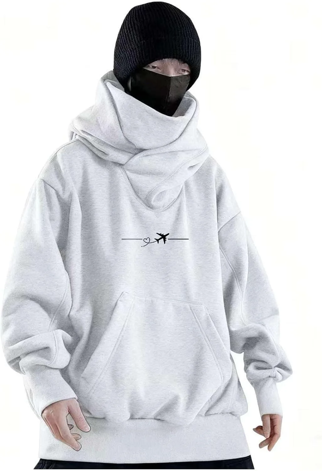 Мужской худи Ninja с маской для лица — винтажный оверсайз Ymavse
Мужской худи Ninja с маской для лица — винтажный оверсайз Ymavse