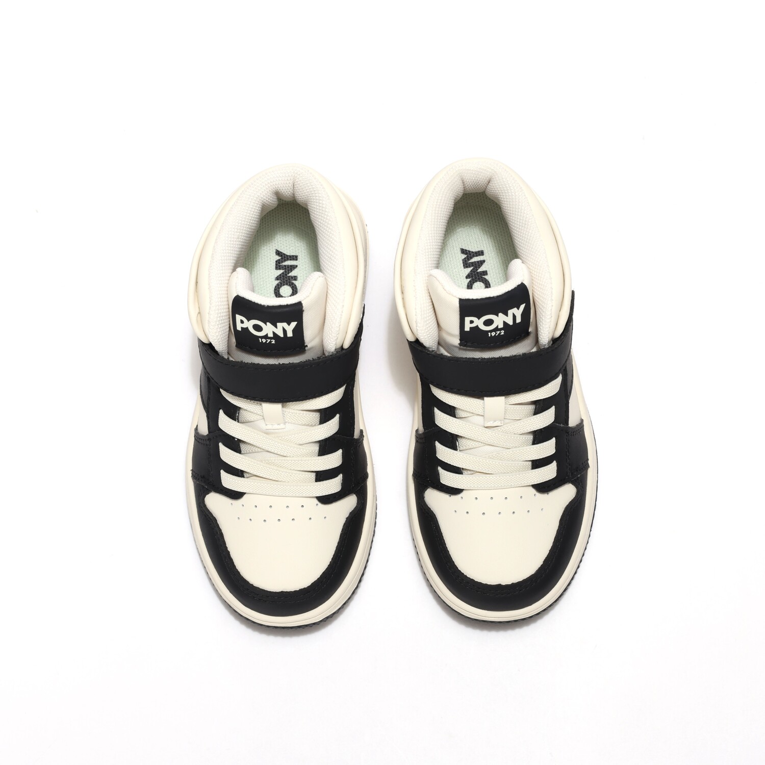 CITY WINGS Детские кроссовки для скейтбординга Детские высокие белые Pony, черный
CITY WINGS Детские кроссовки для скейтбординга Детские высокие белые Pony, черный