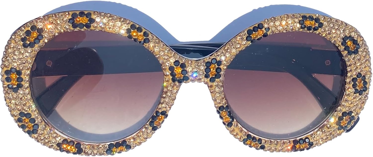 Крупные круглые солнцезащитные очки с бриллиантами для женщин, блестящие хрустальные солнцезащитные очки, овальные панк-очки для женщин, солнцезащитные очки со стразами mincl, Brown
Крупные круглые солнцезащитные очки с бриллиантами для женщин, блестящие хрустальные солнцезащитные очки, овальные панк-очки для женщин, солнцезащитные очки со стразами mincl, Brown