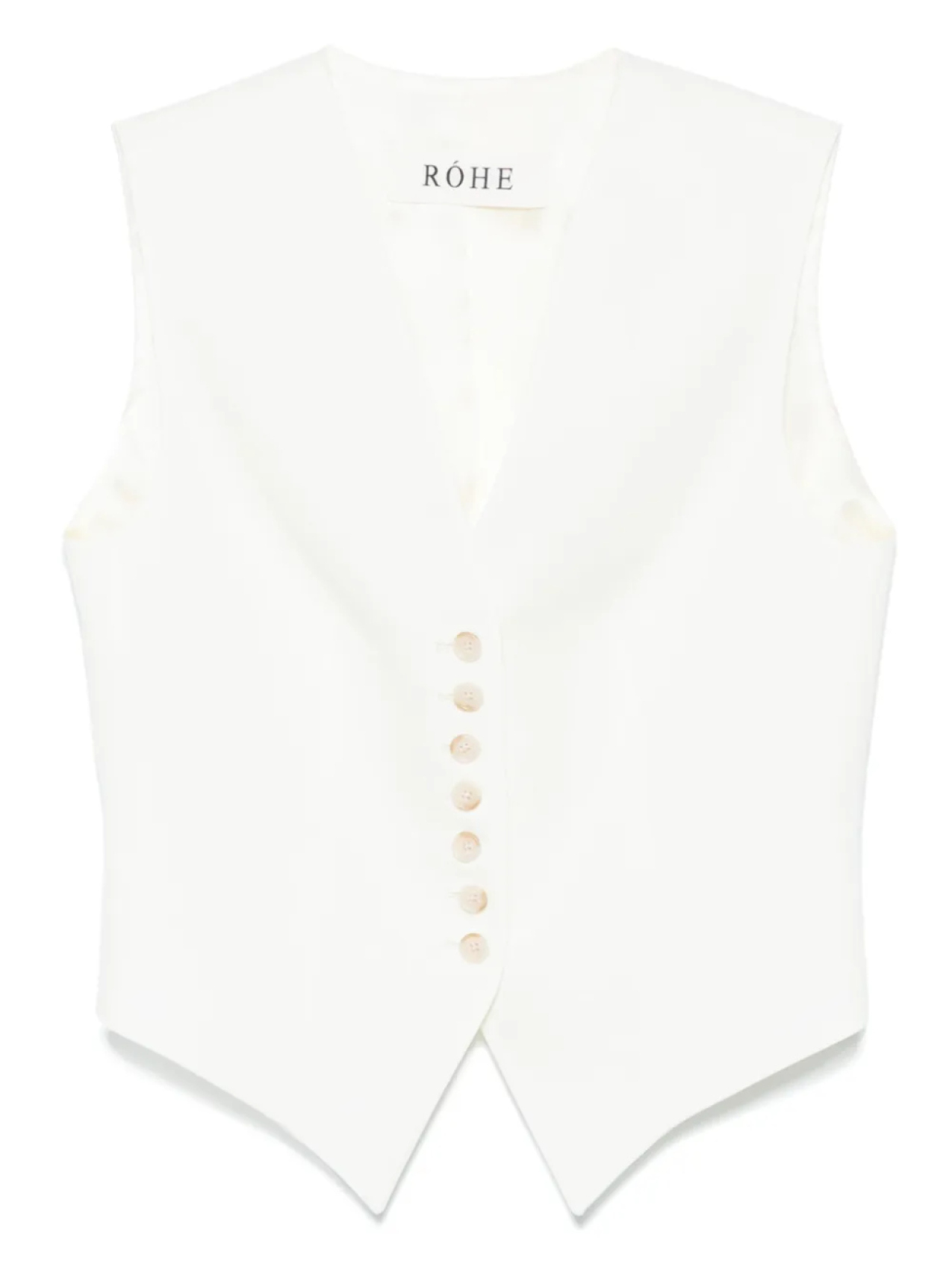 Жилет из натуральной шерсти Róhe, нейтральный
Жилет из натуральной шерсти Róhe, нейтральный