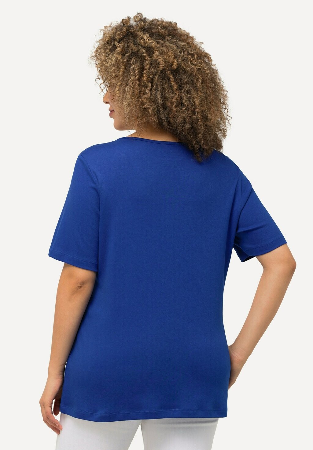 Базовая футболка Ulla Popken, синий
Базовая футболка Ulla Popken, синий