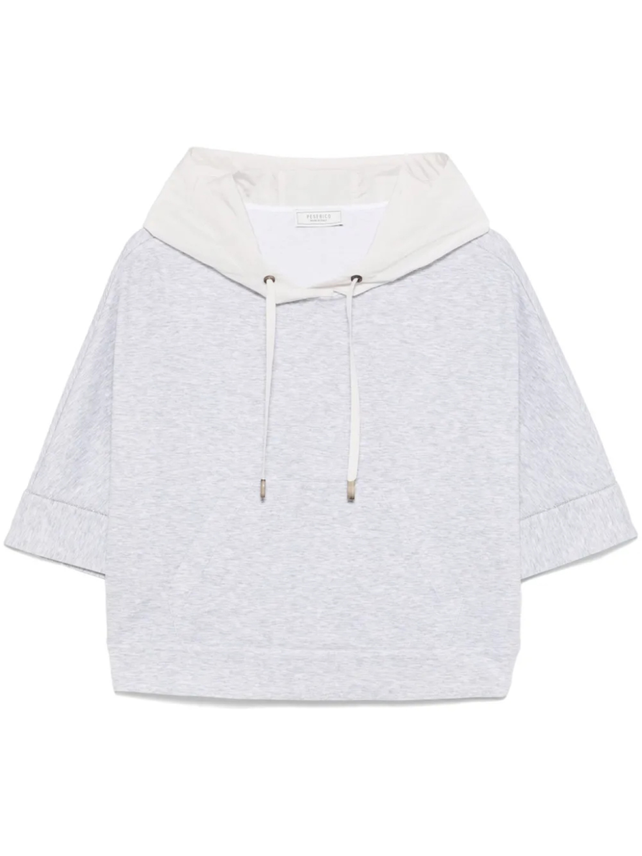 Peserico худи со вставками, серый
Peserico худи со вставками, серый