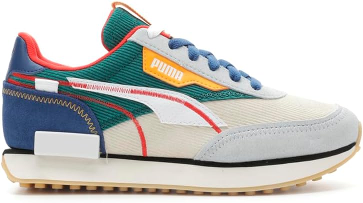 Детские кроссовки PUMA Boys Future Rider Nh Blue с шнуровкой для мальчиков, повседневные - синий, зеленый, кремовый
Детские кроссовки PUMA Boys Future Rider Nh Blue с шнуровкой для мальчиков, повседневные - синий, зеленый, кремовый