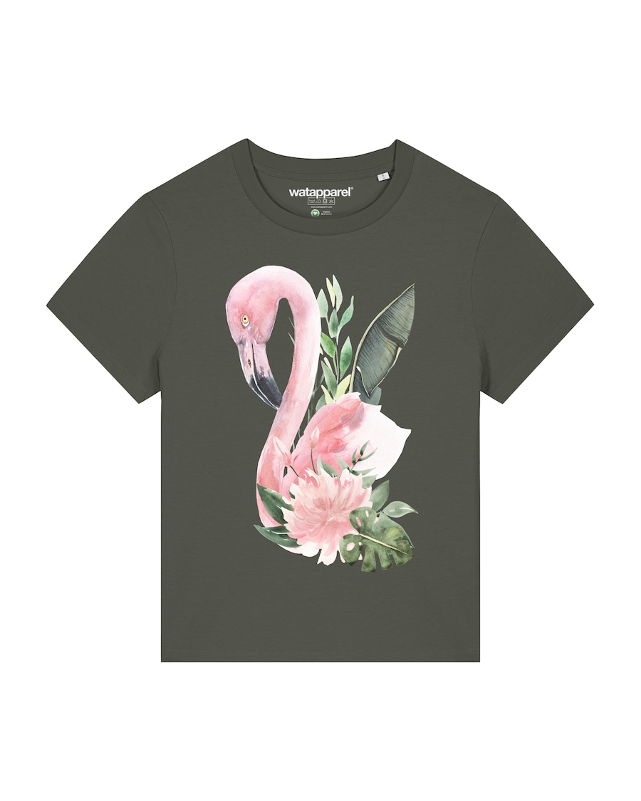 Рубашка Watapparel Flamingo mit Blumen, хаки
Рубашка Watapparel Flamingo mit Blumen, хаки