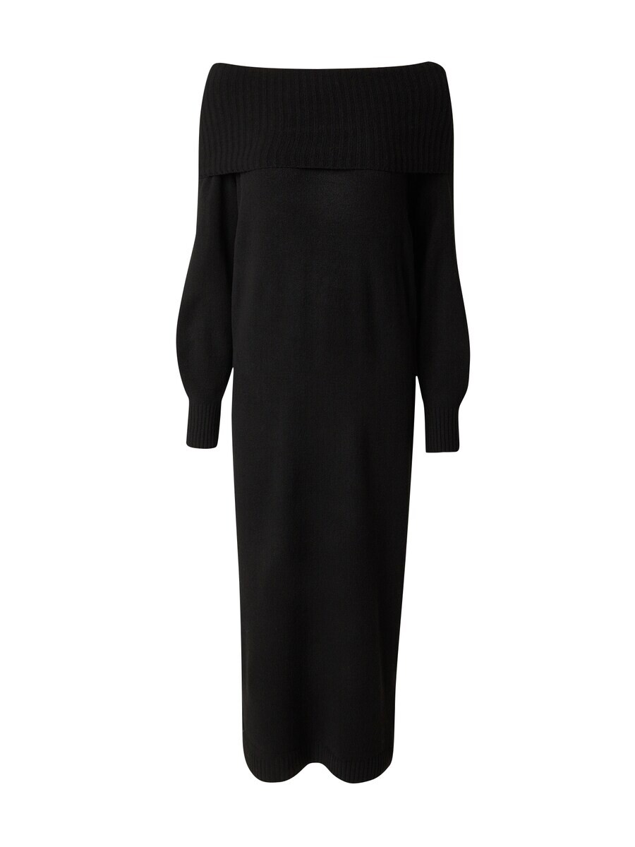Вязаное платье ONLY Knitted dress ONLODA, черный 
Вязаное платье ONLY Knitted dress ONLODA, черный