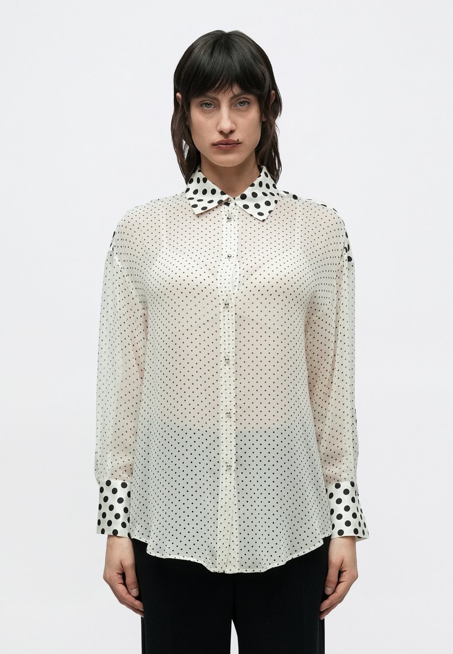 Блуза MAX&Co. ACUME, White/Black/Transparent
Блуза MAX&Co. ACUME, White/Black/Transparent