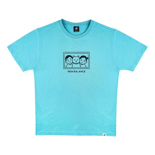 Футболка New Balance x Noritake Crossover Funny Cartoon Photo Printing Casual Short Sleeve Lake Blue T-Shirt, синий
Футболка New Balance x Noritake Crossover Funny Cartoon Photo Printing Casual Short Sleeve Lake Blue T-Shirt, синий