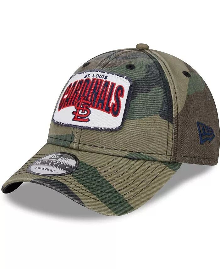Мужская камуфляжная регулируемая кепка St. Louis Cardinals Gameday 9FORTY New Era, зеленый
Мужская камуфляжная регулируемая кепка St. Louis Cardinals Gameday 9FORTY New Era, зеленый
