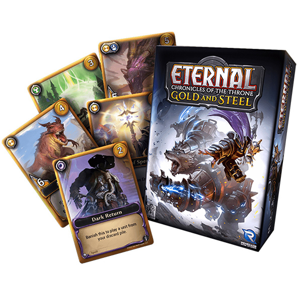 Ролевая игра Dire Wolf Digital Eternal: Chronicles of the Throne - Gold & Steel
Ролевая игра Dire Wolf Digital Eternal: Chronicles of the Throne - Gold & Steel