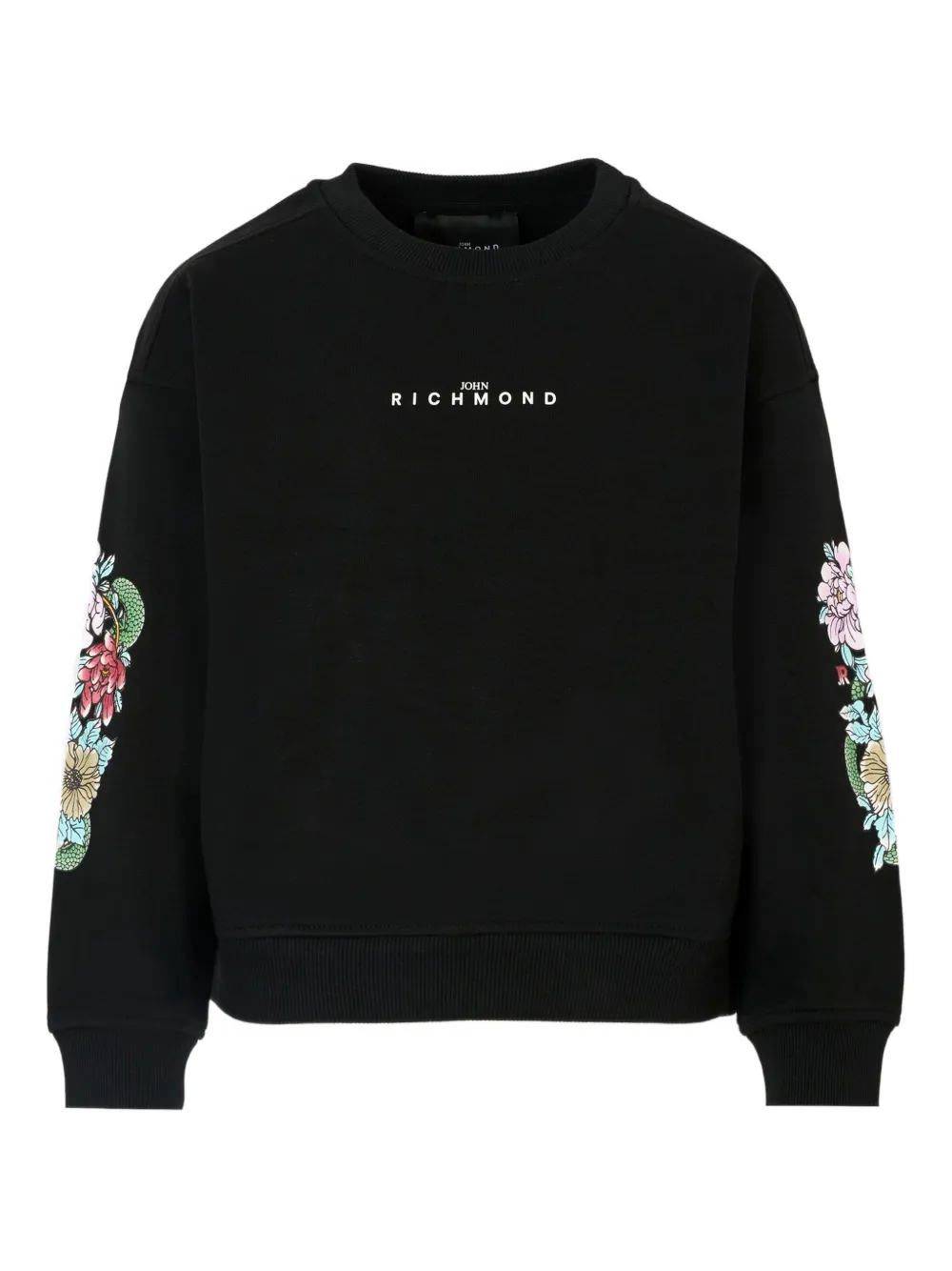 Толстовка с круглым вырезом и цветочной вышивкой John Richmond Junior, черный
Толстовка с круглым вырезом и цветочной вышивкой John Richmond Junior, черный