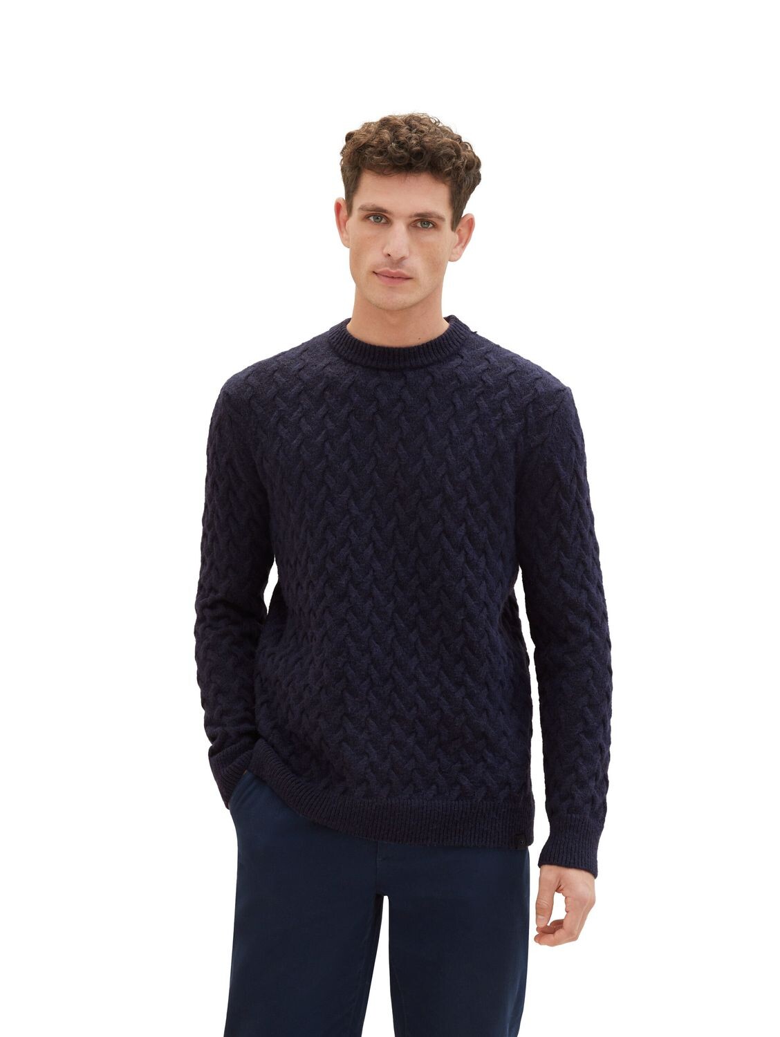 Пуловер Tom Tailor COSY CABLE KNIT, синий
Пуловер Tom Tailor COSY CABLE KNIT, синий