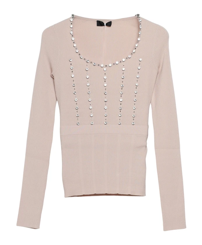 Вязаный топ с эффектом бюстье Liu Jo, розовый
Вязаный топ с эффектом бюстье Liu Jo, розовый