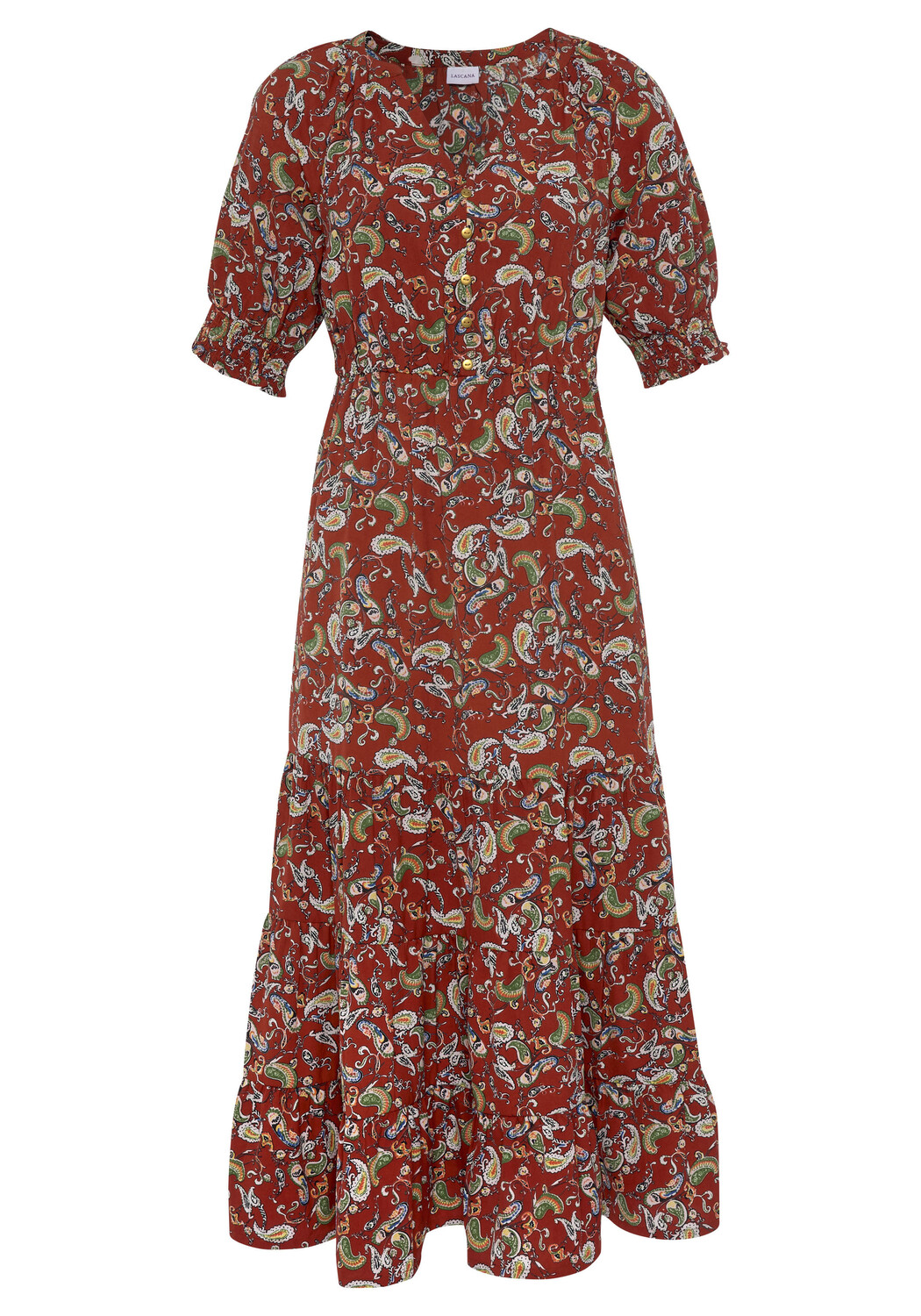 Платье LASCANA Maxi, цвет rost
Платье LASCANA Maxi, цвет rost