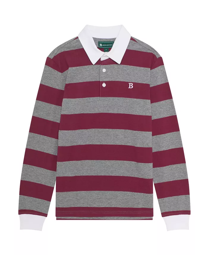 Регби поло для больших парней B By Brooks Brothers, красный
Регби поло для больших парней B By Brooks Brothers, красный