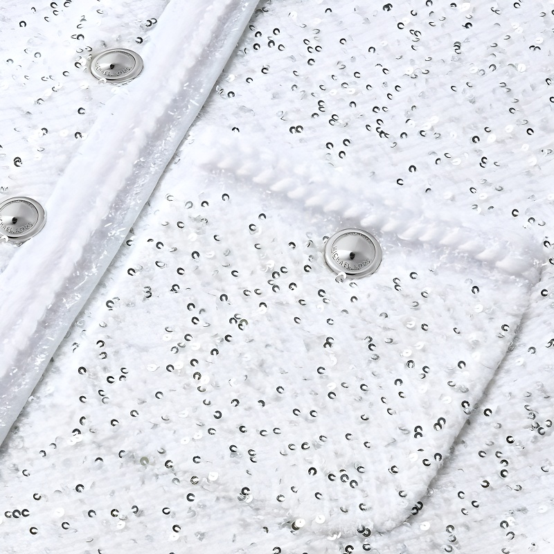 Кардиган с пайетками MICHAEL KORS, белый
Кардиган с пайетками MICHAEL KORS, белый