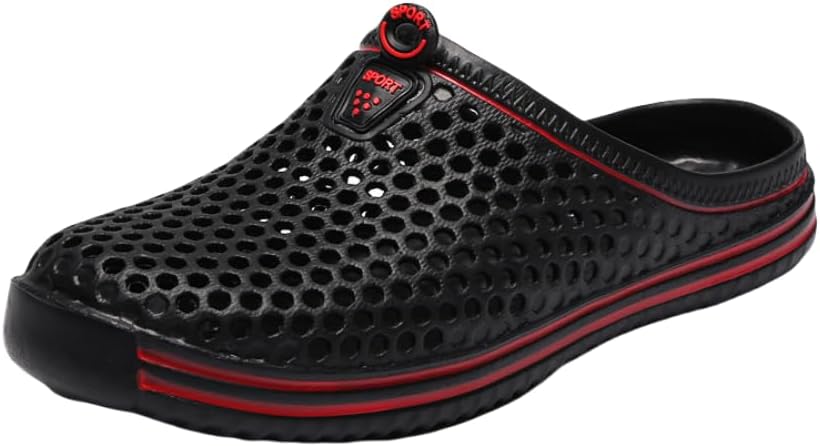 Мужские сабо однотонного цвета на платформе, с открытым носком, сквозными отверстиями, нескользящие, для улицы, летние повседневные сандалии Hhhchpm, черный
Мужские сабо однотонного цвета на платформе, с открытым носком, сквозными отверстиями, нескользящие, для улицы, летние повседневные сандалии Hhhchpm, черный