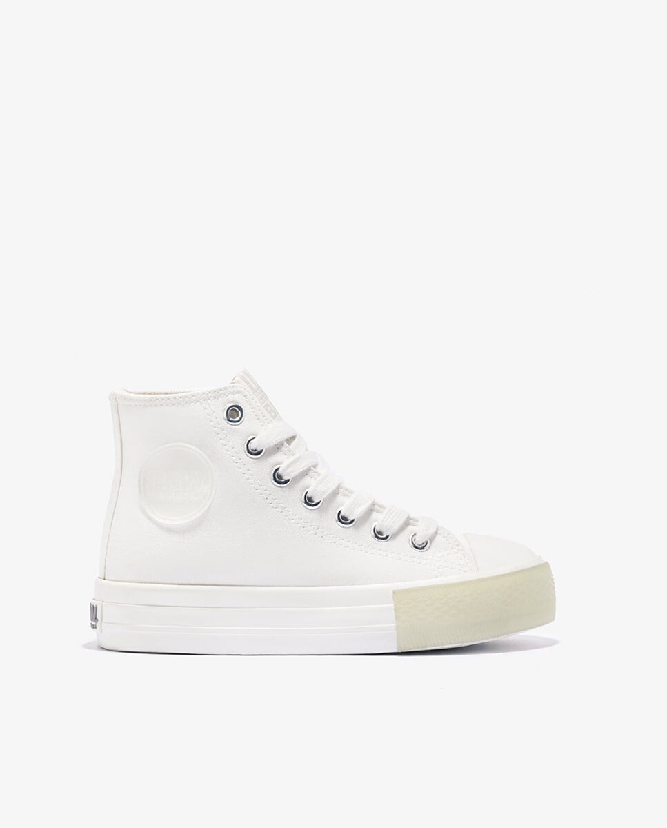 Высокие детские спортивные кроссовки белого цвета с логотипом Conguitos, белый
Высокие детские спортивные кроссовки белого цвета с логотипом Conguitos, белый