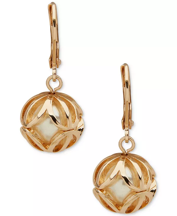 Серьги-Капли с имитацией жемчуга в клеточках Anne Klein, pearl
Серьги-Капли с имитацией жемчуга в клеточках Anne Klein, pearl