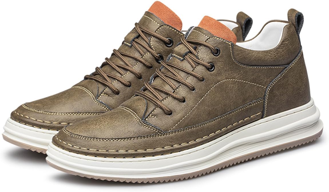 Мужские повседневные ботинки на каблуке UKUBOXBAG, высокие кроссовки для ходьбы, модные легкие кроссовки для увеличения роста, деловые кроссовки, коричневый
Мужские повседневные ботинки на каблуке UKUBOXBAG, высокие кроссовки для ходьбы, модные легкие кроссовки для увеличения роста, деловые кроссовки, коричневый