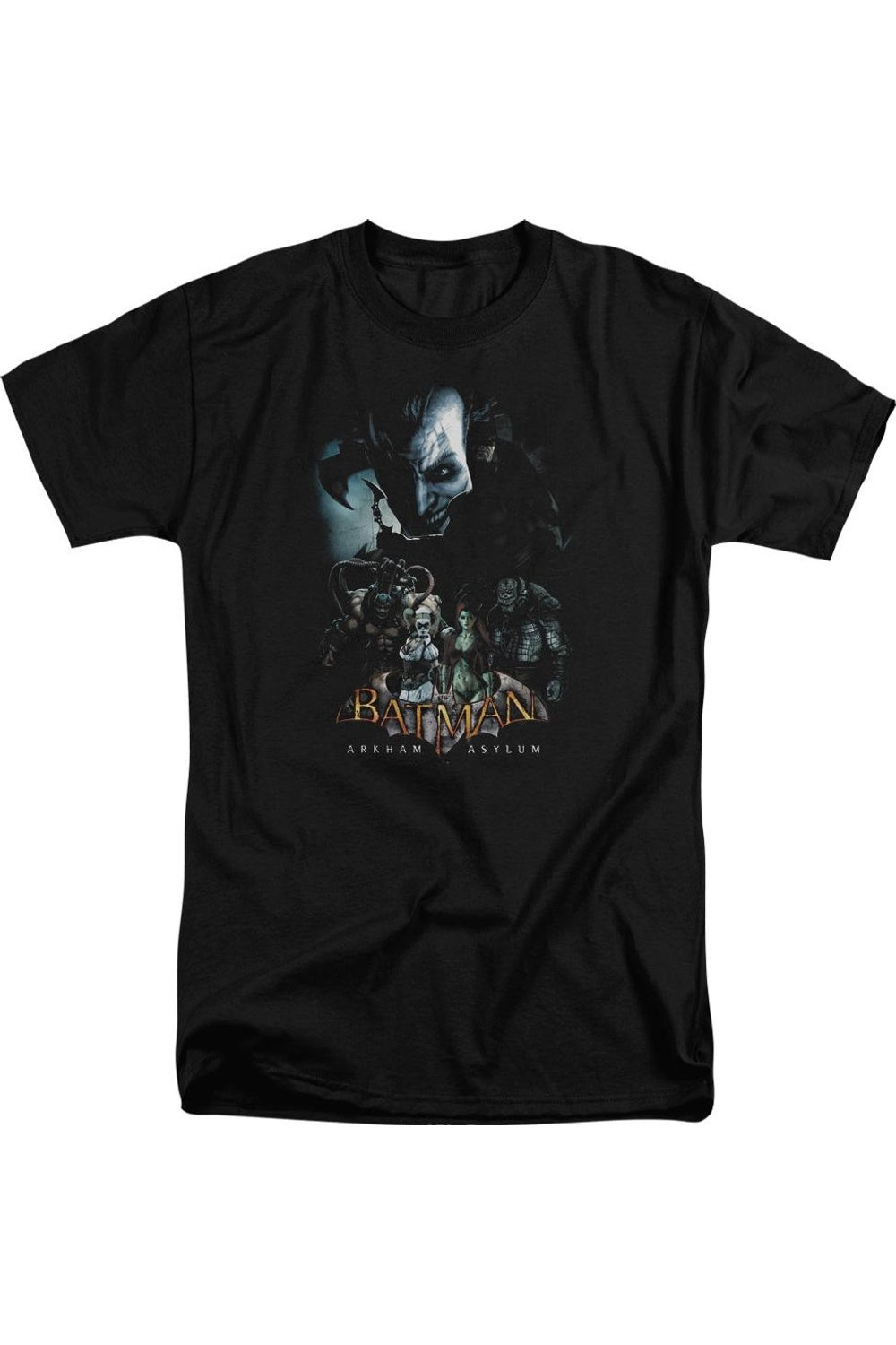 Футболка Batman Arkham Asylum Five Against One с коротким рукавом для взрослых Gildan, черный
Футболка Batman Arkham Asylum Five Against One с коротким рукавом для взрослых Gildan, черный
