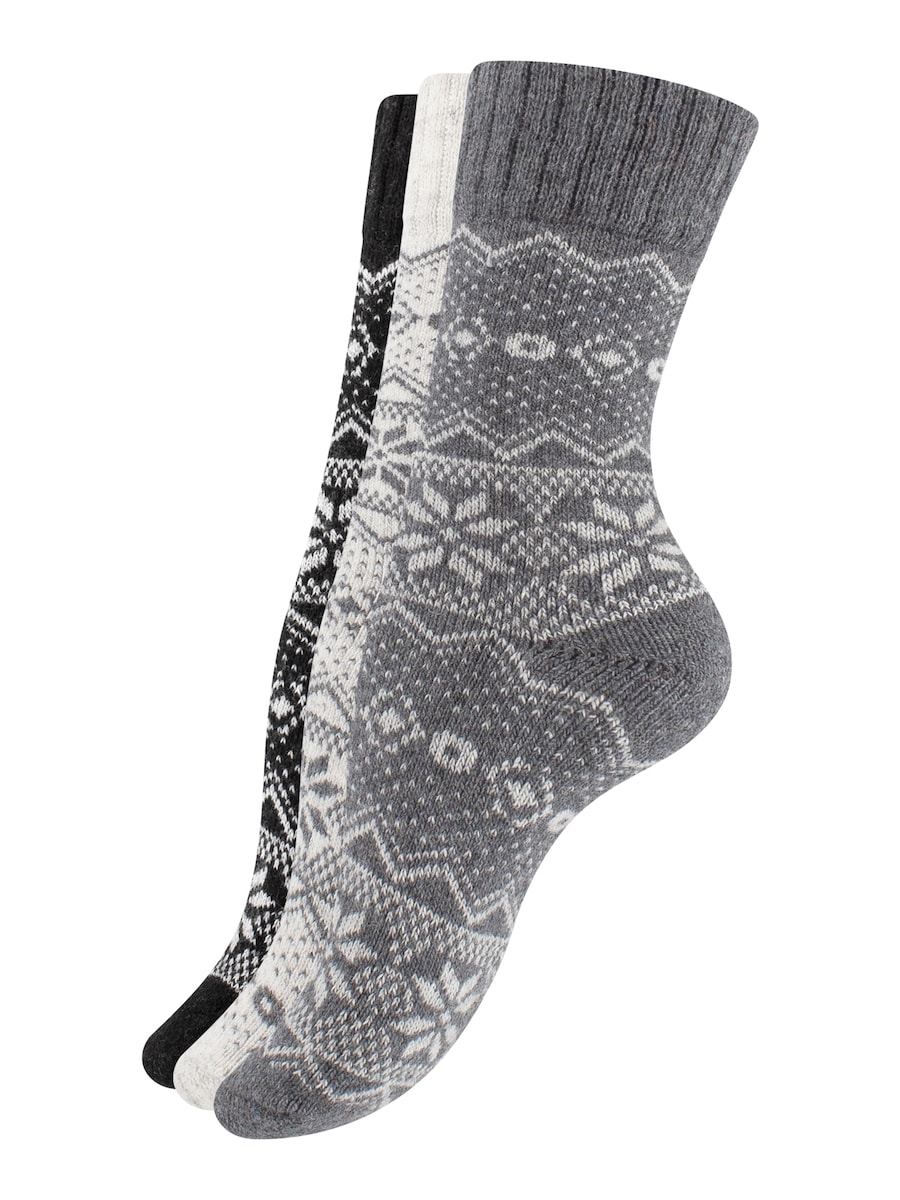 Носки Vincent Creation Hygge, серый/светло-серый/черный
Носки Vincent Creation Hygge, серый/светло-серый/черный