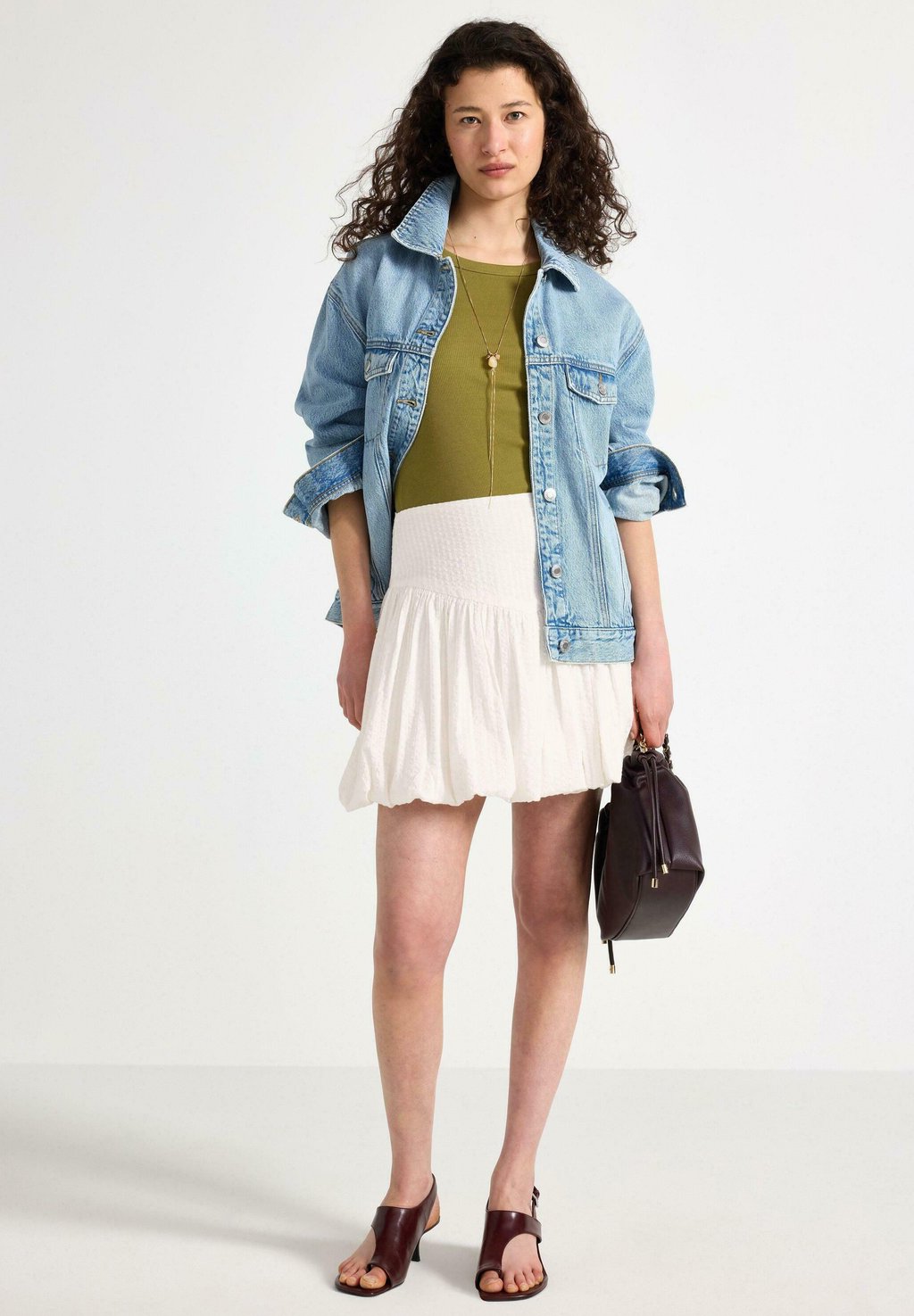 Юбка-колокол Minigonna Lindex, белый
Юбка-колокол Minigonna Lindex, белый