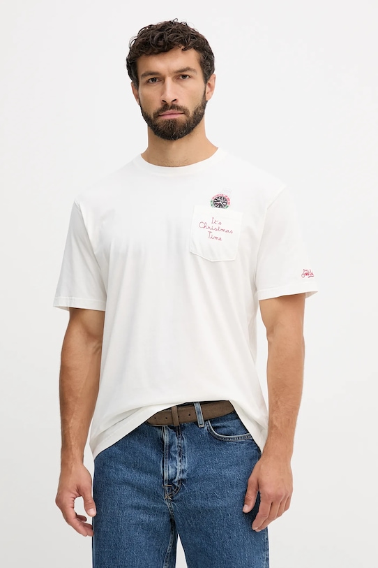 Хлопковая футболка Mc2 Saint Barth, бежевый
Хлопковая футболка Mc2 Saint Barth, бежевый