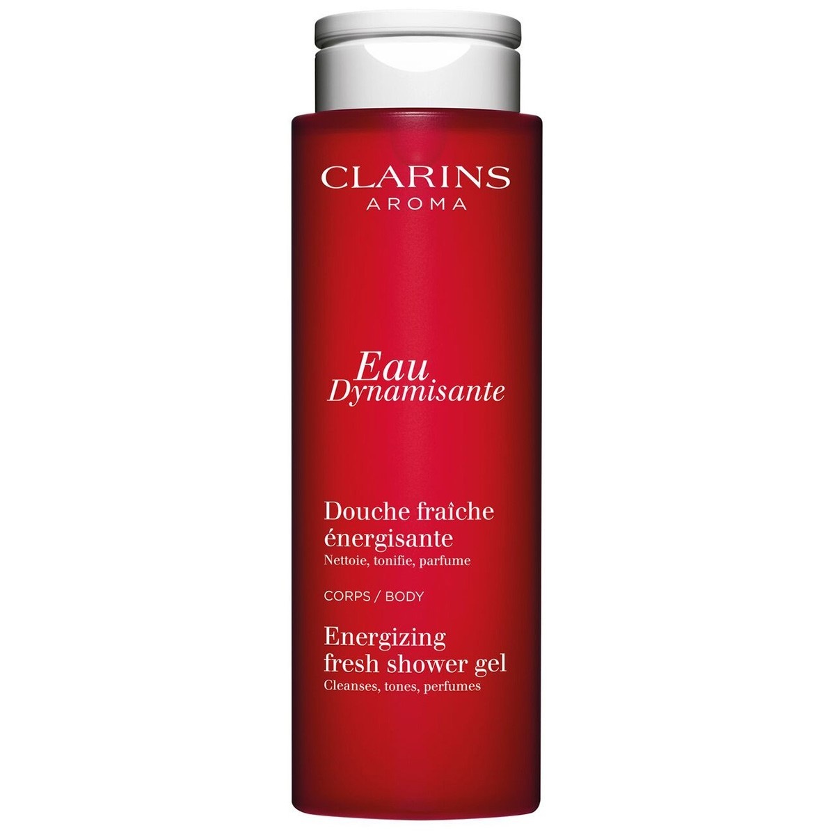 Гель для душа eau dynamisante energizing fresh shower gel Clarins, объем 200 мл
Гель для душа eau dynamisante energizing fresh shower gel Clarins, объем 200 мл