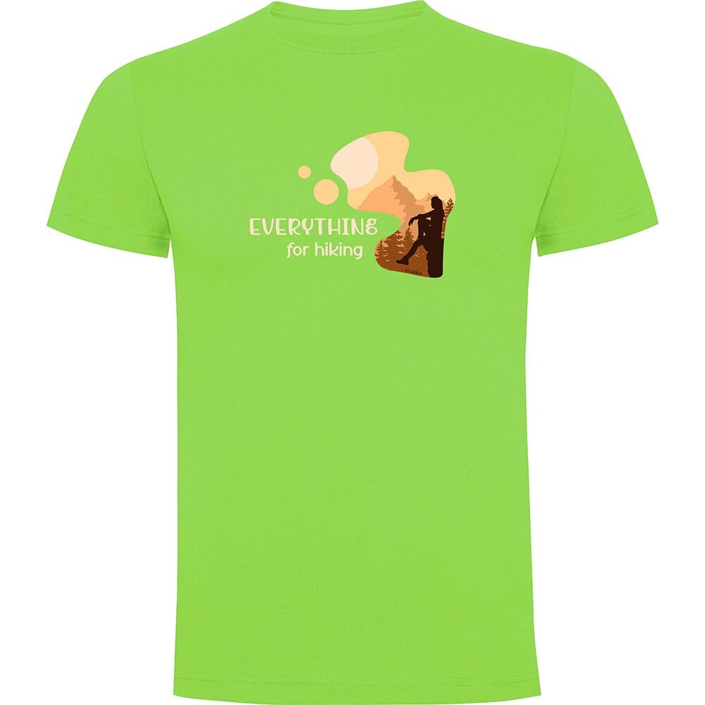 Футболка Kruskis Everything For Hiking, зеленый 
Футболка Kruskis Everything For Hiking, зеленый