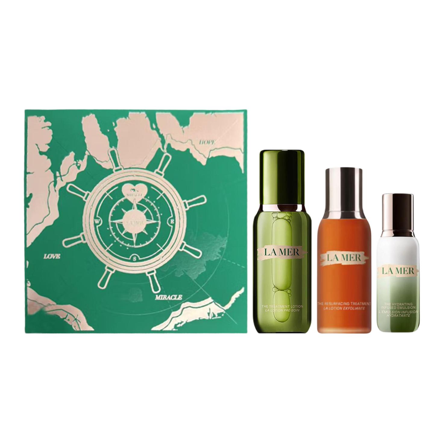 HAILANZHIMI Limited Edition набор: эссенция, эмульсия и кислота для ухода за кожей увлажняющий 100мл+150мл+50мл LA MER
HAILANZHIMI Limited Edition набор: эссенция, эмульсия и кислота для ухода за кожей увлажняющий 100мл+150мл+50мл LA MER