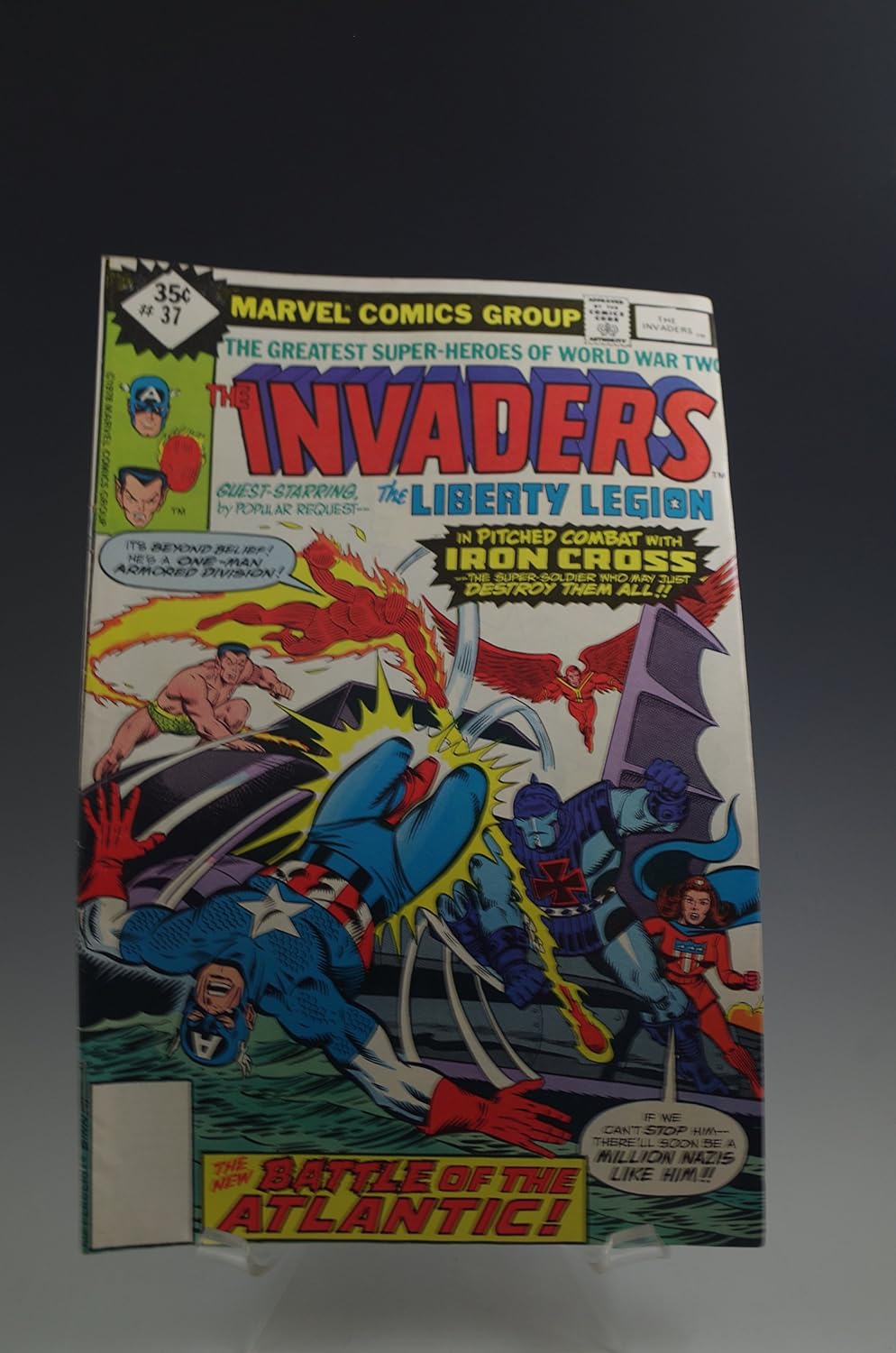 The Invaders #37 (MARVEL)
The Invaders #37 (MARVEL)