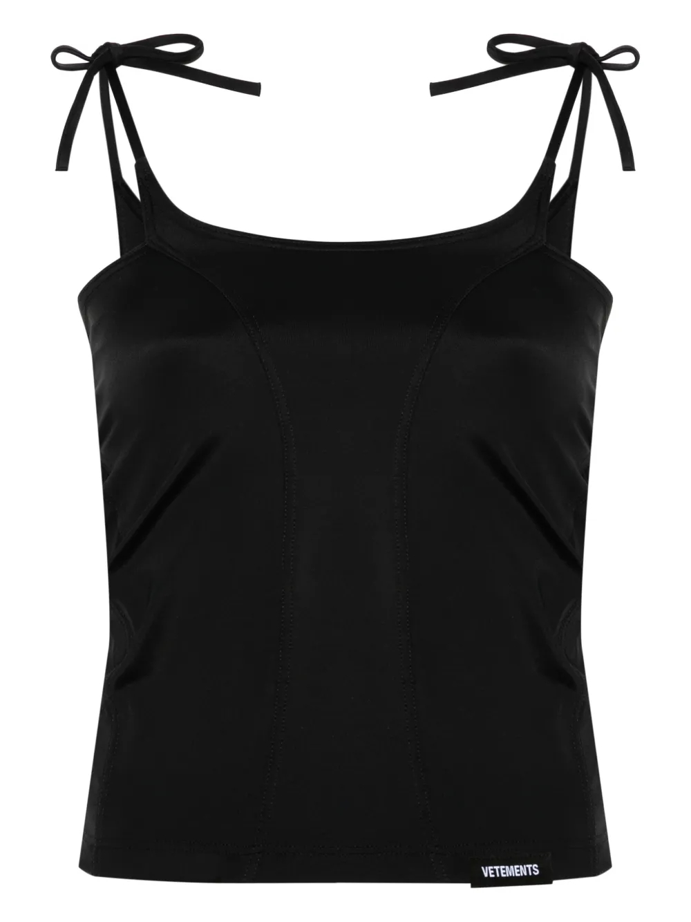 Топ с вырезами VETEMENTS, черный
Топ с вырезами VETEMENTS, черный