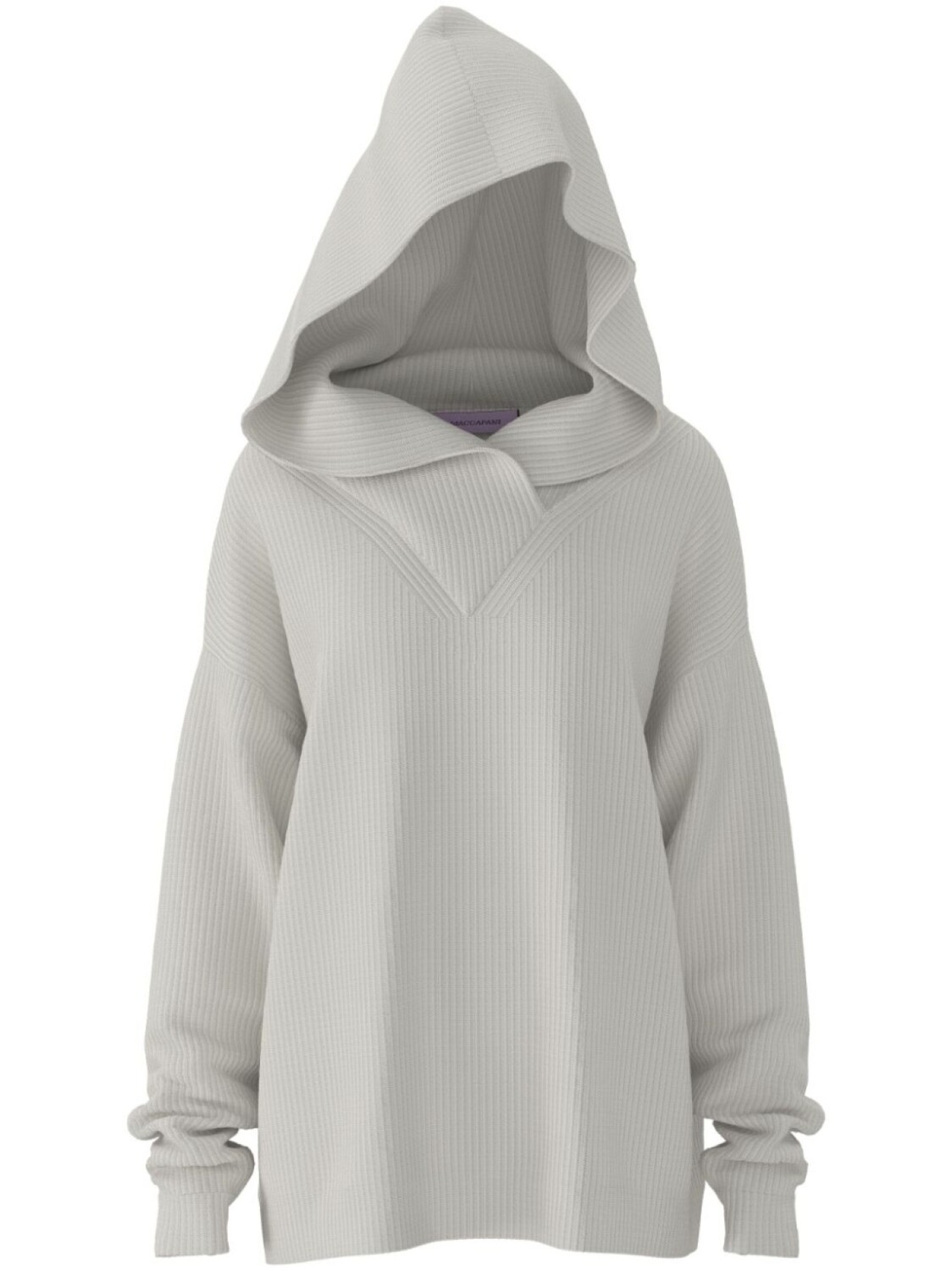 Вязаный джемпер с капюшоном от Margherita MACCAPANI, белый
Вязаный джемпер с капюшоном от Margherita MACCAPANI, белый