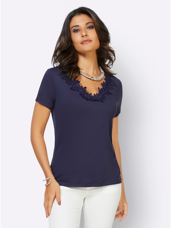 Рубашка с короткими рукавами темно-синего цвета creation L
Рубашка с короткими рукавами темно-синего цвета creation L