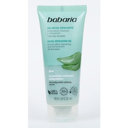 Отшелушивающий гель для лица с алоэ 100 мл, Babaria
Отшелушивающий гель для лица с алоэ 100 мл, Babaria